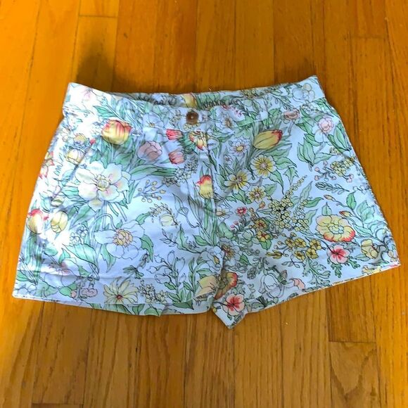 GAP Khakis By GAP — Botanical Print Summer Short 00  - Picture 1 of 7